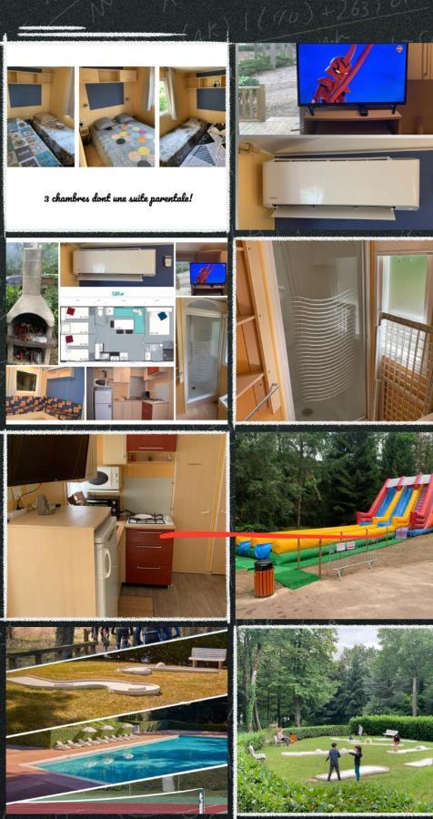 Les mobil homes d’oliver rob Saint-Chéron Extérieur photo