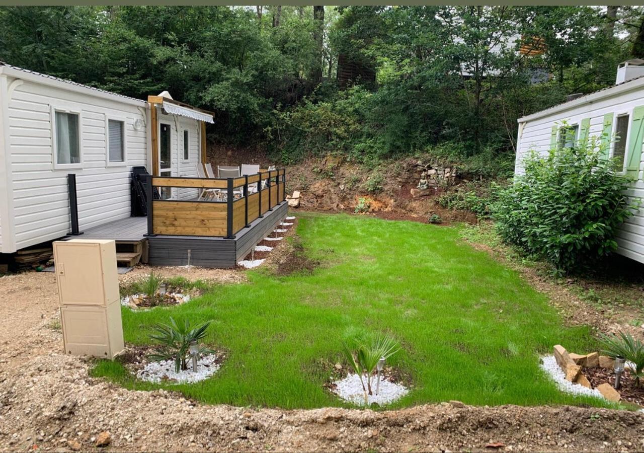 Les mobil homes d’oliver rob Saint-Chéron Extérieur photo